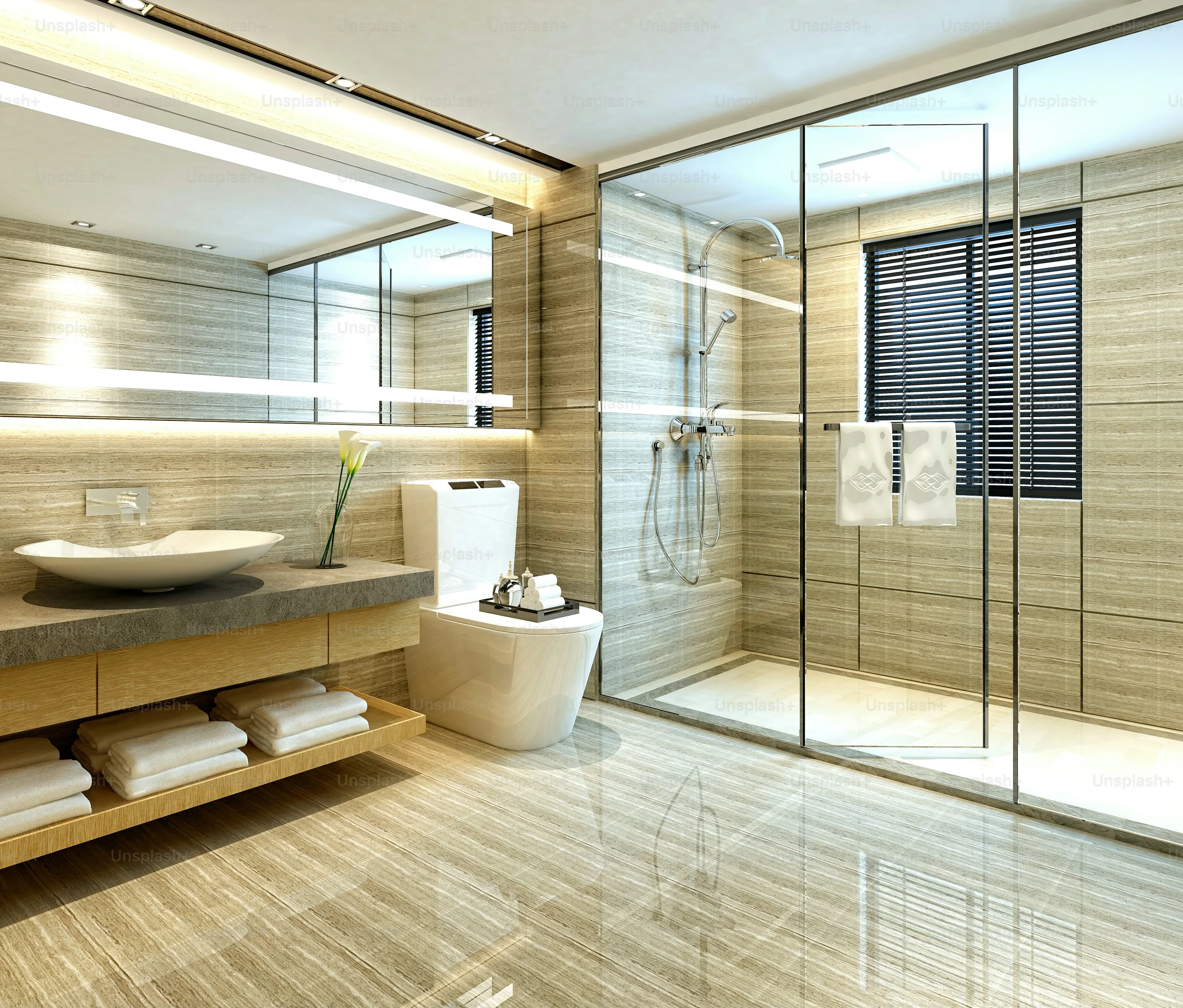 Frameless Showers